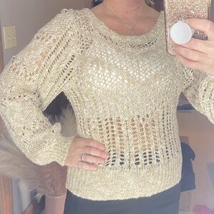 Willow & Root crochet top